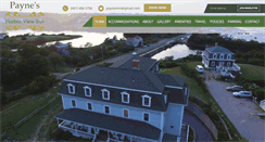Desktop Screenshot of paynesharborviewinn.com